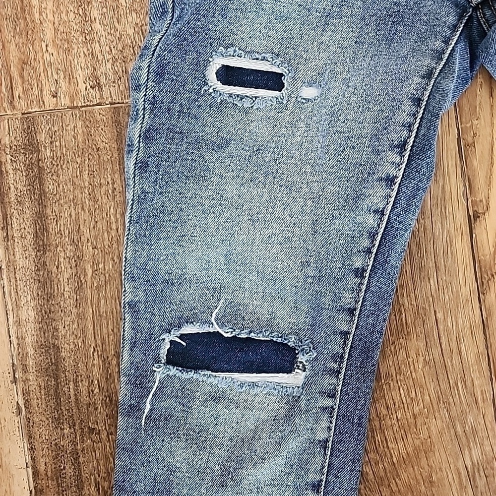 Free People We The Free Distressed Jeans Sz 25 - Picture 3 of 7